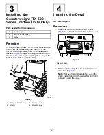 Preview for 6 page of Toro TX Platform Installation Instructions Manual