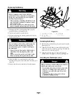 Предварительный просмотр 21 страницы Toro Wheel Horse 12.5-32XLE Operator'S Manual