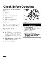 Предварительный просмотр 10 страницы Toro wheel horse 518XI Operator'S Manual