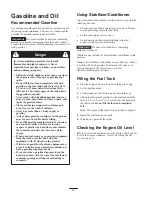 Preview for 12 page of Toro Wheel Horse XL 320 71199 Operator'S Manual