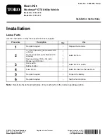 Toro Workman 133-3016 Installation Instructions Manual preview