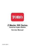 Preview for 167 page of Toro Z Master 500 Series Service Manual