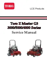 Toro Z Master 74901 Service Manual preview