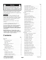 Preview for 2 page of Toro Z MASTER Z287L Operator'S Manual