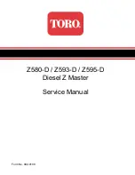 Предварительный просмотр 310 страницы Toro Z580-D Service Manual