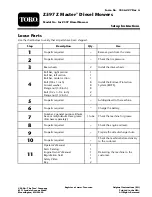 Preview for 1 page of Toro Z597 Z Master Setup Instructions