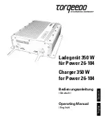 Torqeedo 350 W Operating Manual preview