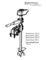 Torqeedo BaseTravel 401 S Operating Manual preview