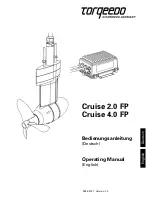 Torqeedo Cruise 2.0 FP Operating Manual preview