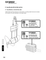 Предварительный просмотр 56 страницы Torqeedo Cruise 2.0 FP Operating Manual