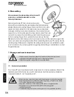 Предварительный просмотр 84 страницы Torqeedo Cruise 2.0 FP Operating Manual