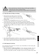 Предварительный просмотр 21 страницы Torqeedo Ultralight 403 Operating Manual