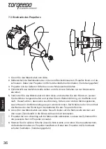 Предварительный просмотр 36 страницы Torqeedo Ultralight 403 Operating Manual