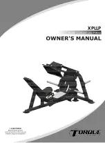 Torque Fitness XPLLP Owner'S Manual preview