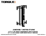 Torque XCREATE-4CCHM Assembly Instructions Manual предпросмотр