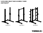 Torque XGYM-HSR Series Assembly Manual preview