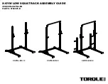 Torque XGYM-LSR Series Assembly Manual предпросмотр