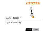 Torqueedo Cruise 10.0 FP Operating Instructions Manual предпросмотр