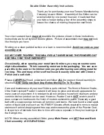 Предварительный просмотр 1 страницы Torrans double glider Assembly Instructions Manual