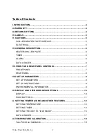 Preview for 2 page of TORREY PINES SCIENTIFIC EchoTherm IC20 Operating Manual