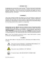 Preview for 3 page of TORREY PINES SCIENTIFIC EchoTHerm RIC40 Operating Manual