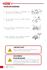 Preview for 4 page of Torrey L-EQ 10/20-HS Owner'S Manual