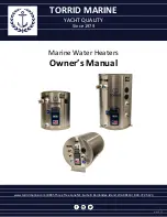 Torrid Marine IX Series Owner'S Manual preview