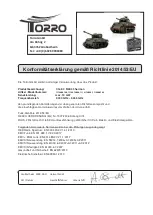 Preview for 3 page of Torro 1112400760 Instruction Manual