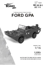 Предварительный просмотр 1 страницы Torro FORD GPA Manual
