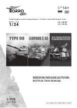 Preview for 1 page of Torro Leopard II A5 Instruction Manual