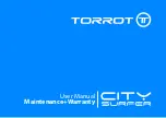 Preview for 1 page of Torrot Electric Citysurfer User Manual