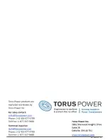 Preview for 20 page of Torus Power TOT AVR Series Manual