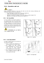 Предварительный просмотр 17 страницы Toscana LINEAR GRAVITY FILLER Instructions For Use And Maintenance Manual