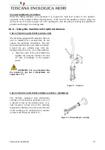 Предварительный просмотр 19 страницы Toscana LINEAR GRAVITY FILLER Instructions For Use And Maintenance Manual