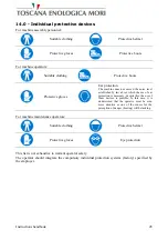 Предварительный просмотр 28 страницы Toscana LINEAR GRAVITY FILLER Instructions For Use And Maintenance Manual