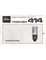 Preview for 1 page of Toshiba Photo Products Co., Ltd. 414 Instruction