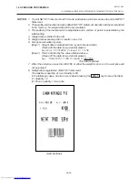 Предварительный просмотр 75 страницы TOSHIBA TEC Corporation 9000N-FFB Series Owner'S Manual