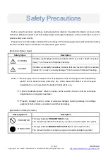 Предварительный просмотр 4 страницы Toshiba teli BG Series Instruction Manual