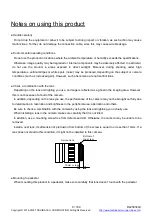 Предварительный просмотр 9 страницы Toshiba teli BG Series Instruction Manual