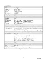 Предварительный просмотр 8 страницы Toshiba teli CSB1100CL-10 Specification Sheet