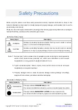 Preview for 4 page of Toshiba teli DDU Series Instruction Manual