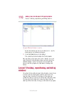 Предварительный просмотр 110 страницы Toshiba 1000 Series User Manual