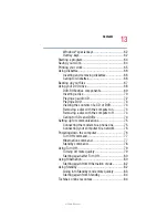 Предварительный просмотр 13 страницы Toshiba 1105 User Manual