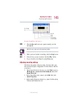 Preview for 145 page of Toshiba 1105 User Manual