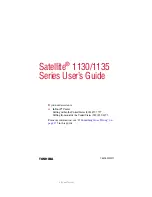 Toshiba 1130-S155 User Manual предпросмотр