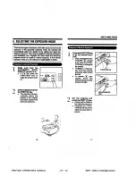 Preview for 10 page of Toshiba 1340 Operator'S Manual