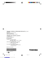 Preview for 46 page of Toshiba 13A24 Owner'S Manual