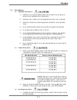 Предварительный просмотр 9 страницы Toshiba 1400 XL PLUS Series Operation Manual