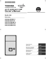 Предварительный просмотр 1 страницы Toshiba 1402XWHT6-E Owner'S Manual