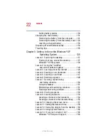 Preview for 22 page of Toshiba 1410-S105 User Manual